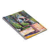 Carnet Edvard Munch - Le penseur de Rodin (Côté Droit)