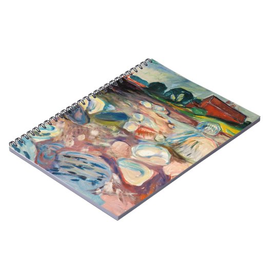 Carnet Edvard Munch - Rive avec Maison Rouge (Côté gauche)