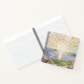 Carnet Edvard Munch Sunrise Art Nouveau Expressionnisme (Intérieur)