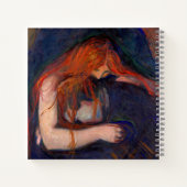 Carnet Edvard Munch - Vampire / Amour et douleur (Dos)