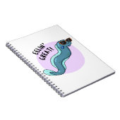 Carnet Eelin Great Funny Slippery Eel Pun (Côté Droit)