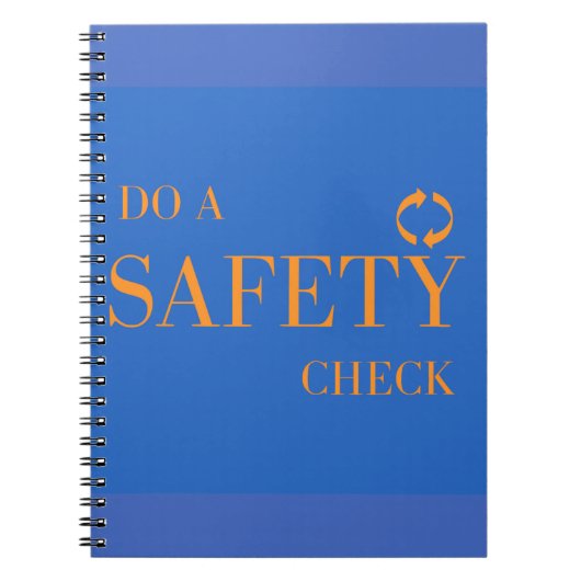 Carnet Effectuer un contrôle de sécurité (Devant)