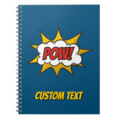 Carnet Effet audio comique Pow (Devant)