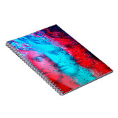 Carnet Effet d'anaglyphe 3d. Covid-mutants. David Apollo. (Côté Droit)