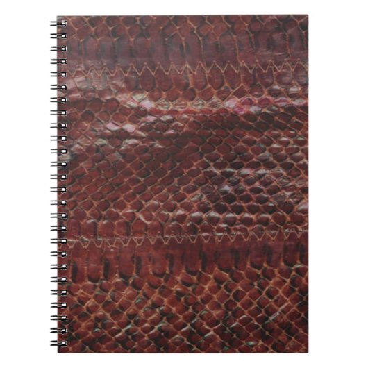 Carnet Effet Snakeskin (Devant)