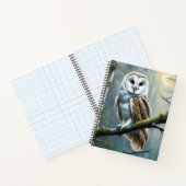 Carnet Effraie des Barns dans la Forêt (Intérieur)