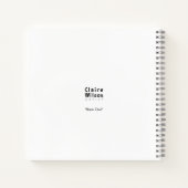 Carnet Effraie des clochers (Dos)