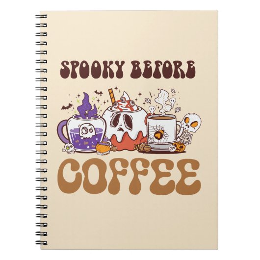 Carnet Éffrayant Avant Café (Devant)