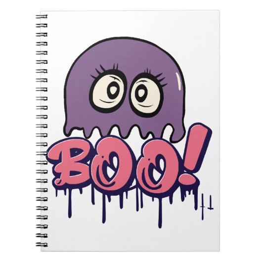 Carnet Effrayant Boo (Devant)