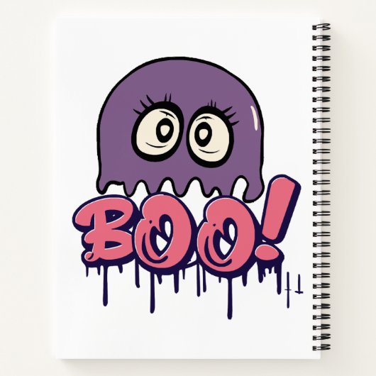 Carnet Effrayant Boo (Dos)