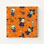 Carnet Éffrayant Chic Halloween Coussin - Festive (Dos)