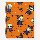 Carnet Éffrayant Chic Halloween Coussin - Festive (Devant)