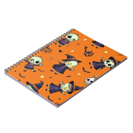 Carnet Éffrayant Chic Halloween Coussin - Festive (Côté gauche)