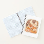 Carnet éffrayant esprit mignon (Intérieur)