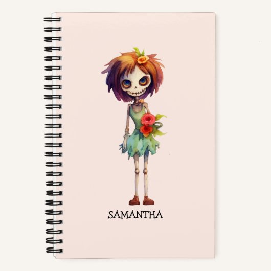 Carnet Éffrayant, Mais Cute Zombie Kid - Adorable Macabre (Recto)