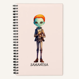 Carnet Éffrayant, mais joli Zombie Kid - Adorable Macabre