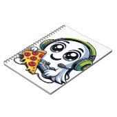 Carnet Éffrayant, mignon et fromage : Ghost est ravi de l (Côté gauche)