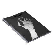 Carnet Effrayant monstre main avec de longs ongles art (Côté Droit)