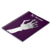 Carnet Effrayant monstre monstre craché main (Côté gauche)