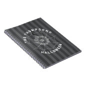 Carnet Éffrayant Spider dans Spider Web (Côté Droit)