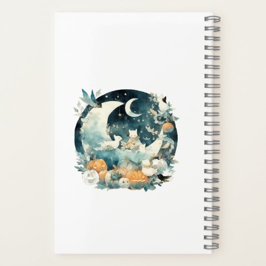 Carnet éffrayant style mignon (Verso)