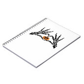 Carnet Éffrayante main coeur classique (Côté gauche)