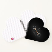 Carnet Éggbutt Snaffle Un peu Monogramme Coeur équestre (Intérieur)