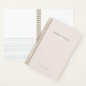 Carnet Eglise de sermon moderne personnalisée (À l'intérieur)