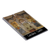 Carnet Église orthodoxe grecque Iconostase avec votre nom (Côté Droit)