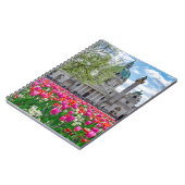 Carnet Eglise Saint-Charles au printemps à Vienne, Autric (Côté gauche)