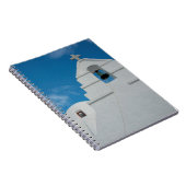 Carnet Église typique blanchie à la chaux (Côté Droit)