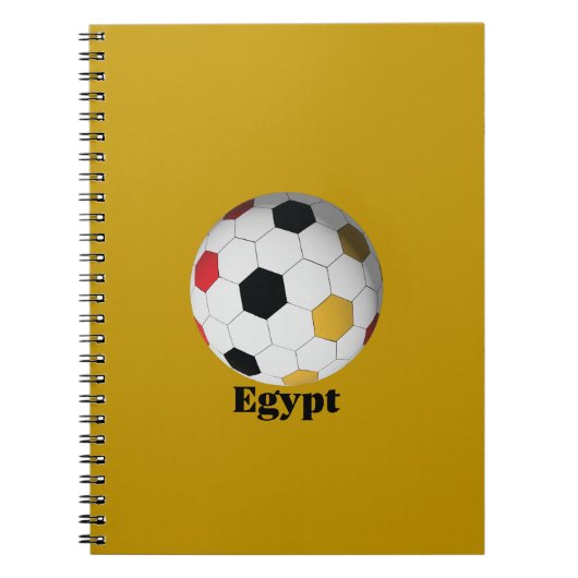 Carnet Égypte Football (Devant)