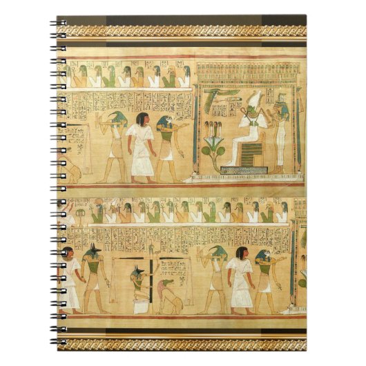 Carnet Égypte-Hiéroglyphes (Devant)