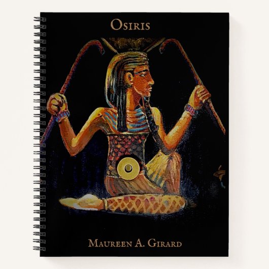 Carnet Egypte Osiris Dieu Maureen Girard (Devant)