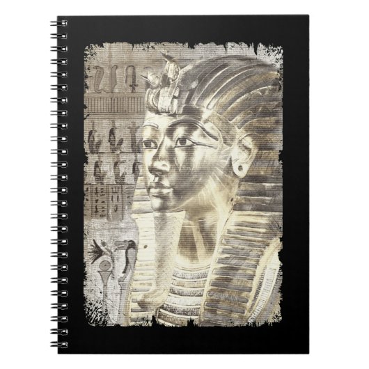 Carnet Egyptian King Tut Pharaoh Tutankhamun Wall Art (Devant)