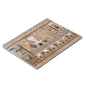 Carnet Egyptien antique (Côté gauche)