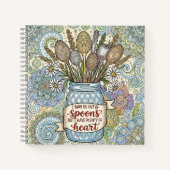Carnet Ehlers Danlos Spoonie Spiral Notebook (Devant)