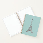 Carnet Eiffel Tower Sketchbook Gift (Intérieur)