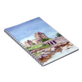 Carnet Eilean Donan Castle Watercolor Painting (Côté Droit)