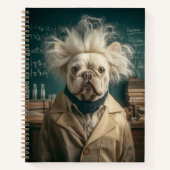 Carnet Einstein Pup in Lab Coat (Devant)