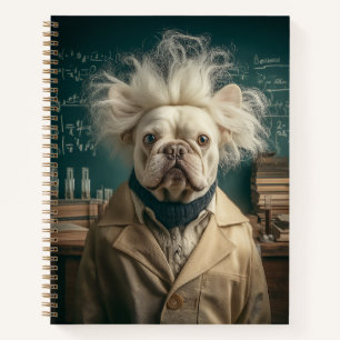 Carnet Einstein Pup in Lab Coat