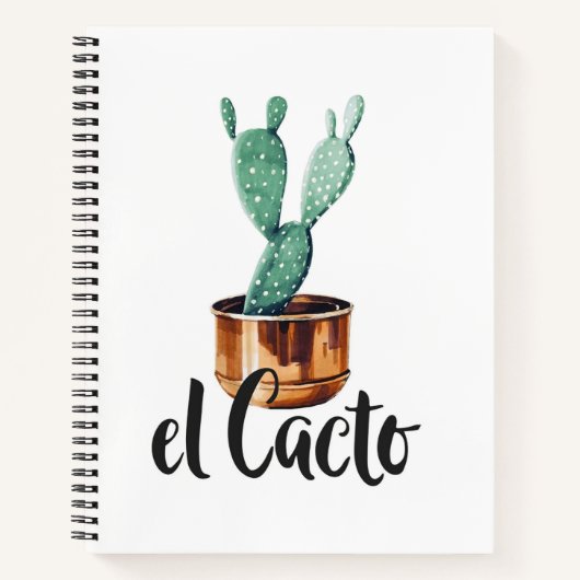Carnet El Cactus (Devant)