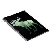 Carnet Élan Cerf Et Forêt Nature (Côté Droit)