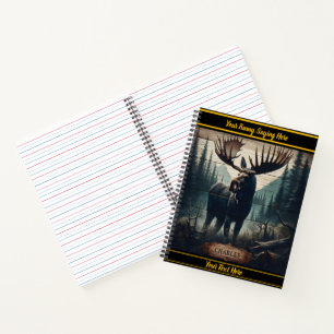 Carnet Élan dans la sauvagerie au crépuscule