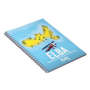 Carnet Elbe, Mer Tyrrhénienne, Toscane, Italie poster voy