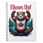 Carnet Elbows Up Canada (Devant)