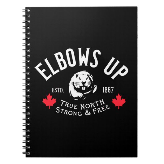 Carnet Elbows Up! Photo Notebook (Devant)