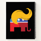 Carnet Élection présidentielle de Trump en 2024 (Dos)