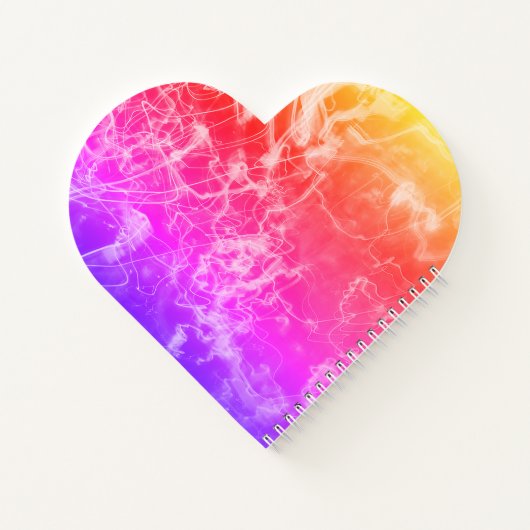 Carnet Electric Light Lines Gradient Abstract Modern. (Dos)