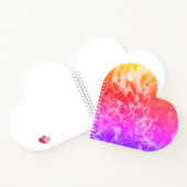 Carnet Electric Light Lines Gradient Abstract Modern. (Intérieur)